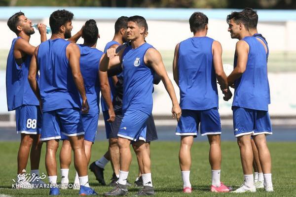سرماخوردگی 2 بازیکن در آستانه بازی با فجر، یزدانی باز هم انفرادی تمرین کرد