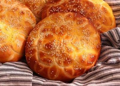 طرز تهیه نان شیرمال