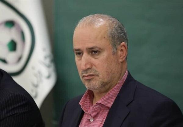 تاج: حضور بانوان در ورزشگاه از هفته آینده تاج: حضور بانوان در استادیوم از هفته آینده